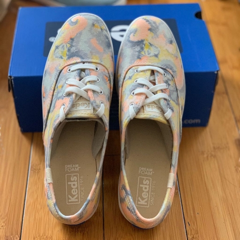 Giày Keds Champion Tie Dye Sz 7.5