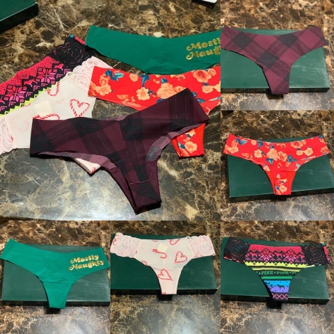 Set 5 quần của Pink (thongs)