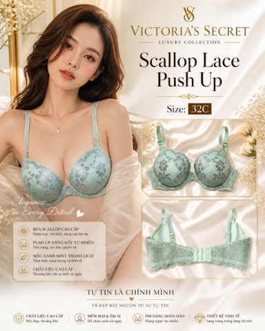 Áo Bra Push Up Victoria Secret 32C