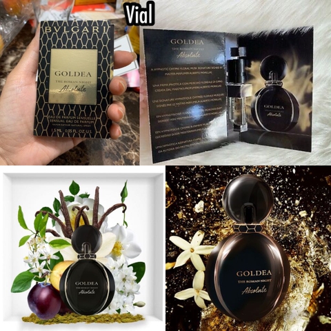 Vial Bvlgari Goldea The Roman Night Absolute