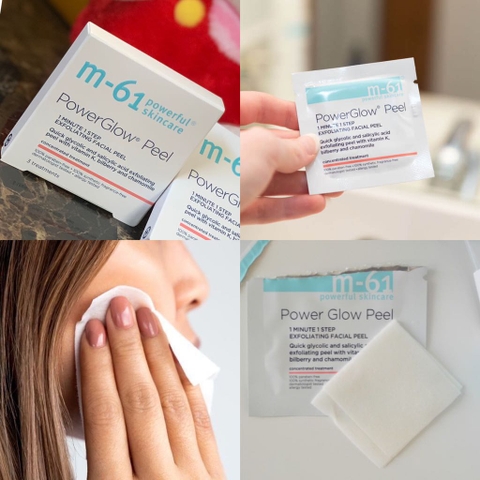 Tẩy Da Chết Siêu Tốc: M-61 Powerglow Peel 3 Treatments