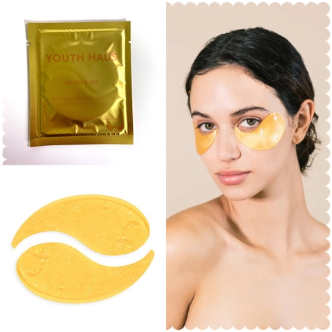 Mặt Nạ Mắt Tinh Chất Youth Haus Glow & Go Gold Eye Recovery Patches 1 Pair