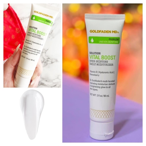 Dưỡng Ẩm Da Goldfaden MD Vital Boost Even Skintone Daily Moisturizer 60ml