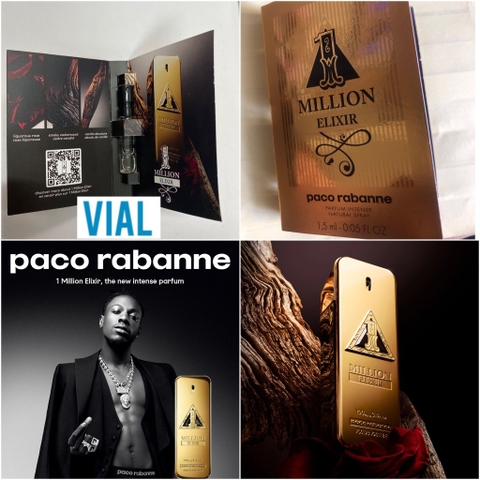 Vial Nước Hoa Paco Rabanne Million Elixir Parfum Intense 1.5ml