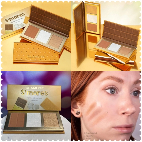 GLAMLITE S'mores Highlight and Contour Palette Full Size