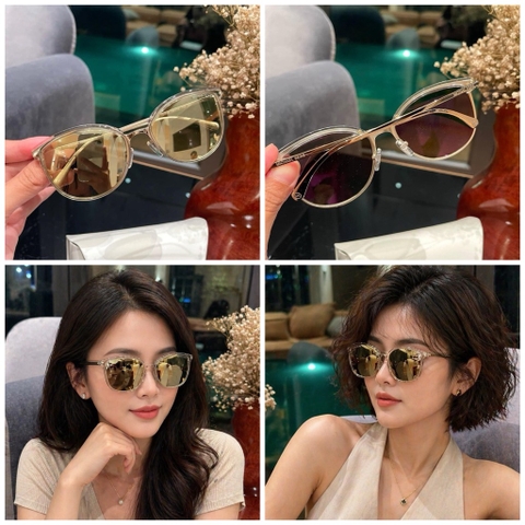 Kiếng Michael Kors tráng gương vàng