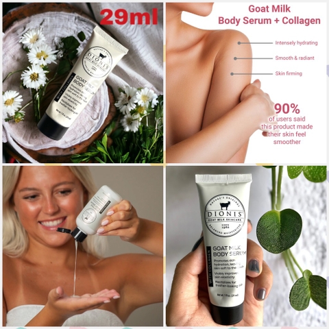 Tinh Chất Dưỡng Thể Dionis Goat Milk Body Serum With Collagen 29ml