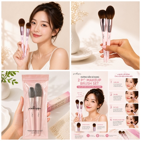 Bộ cọ makeup Pinklipps