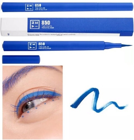 Chì Kẻ Mắt Màu Xanh 850 The Color Pen Eyeliner 3ina