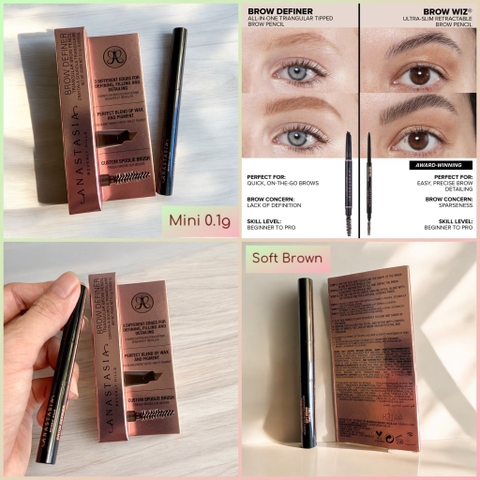 Chì Kẻ Mày Anastasia Brow Definer Triangular Brow Pencil mini 0.1g