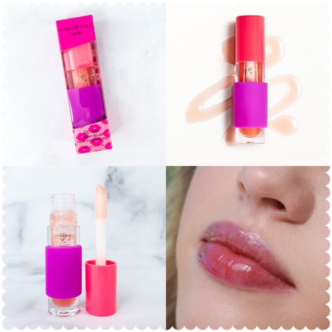 Son Dầu Dưỡng Tarte Sugar Rush Lip Sip Vegan Lip Oil- Màu Fresh Pressed 3ml