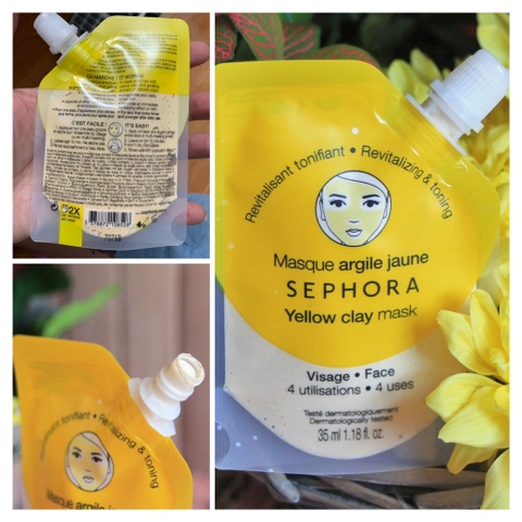 Mặt Nạ Đất Sét Sephora Yellow Clay Mask 35ml