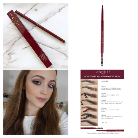 Chì Kẻ Mày Wander Beauty - Frame Your Face Micro Brow Pencil 0.09g