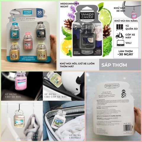 Vỉ Sáp Thơm Yankee Candle 5 Cái