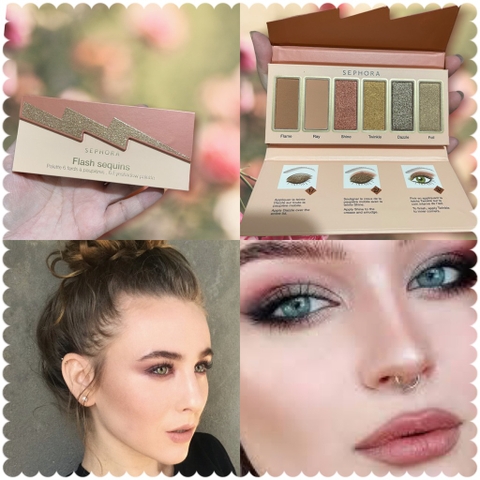 Màu Mắt Sephora Flash Sequins 6 Màu