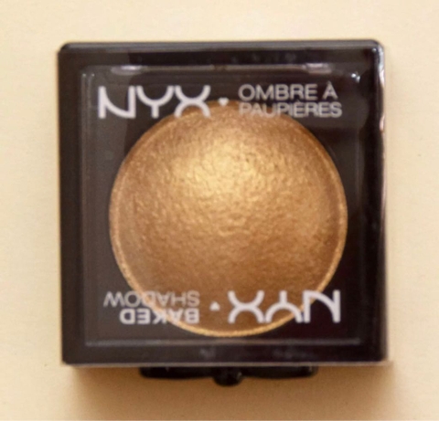 Phấn mắt đơn sắc NYX Baked Shadow  BSH 06 Ghetto Gold
