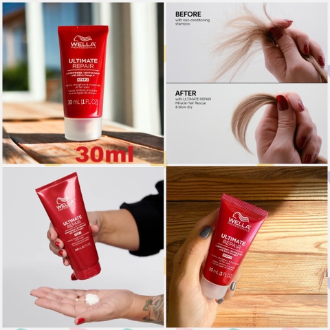 Dầu Xả Wella Ultimate Repair Step2 30ml mini