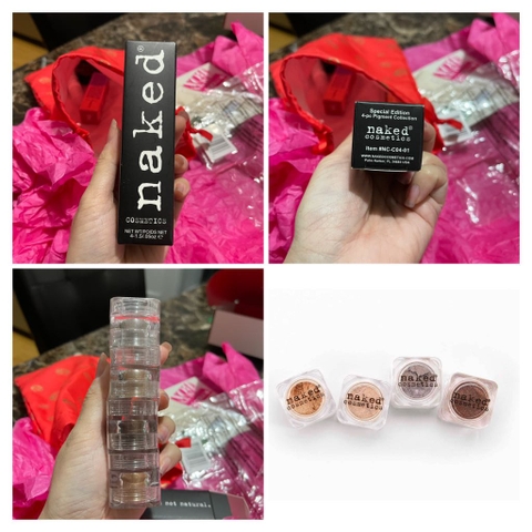 Set Phấn Mắt Naked Cosmetics 4 Màu