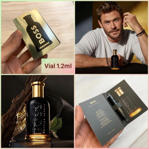 Vial Nước Hoa BOSS Bottled Absolu Parfum Intense 1.2ml