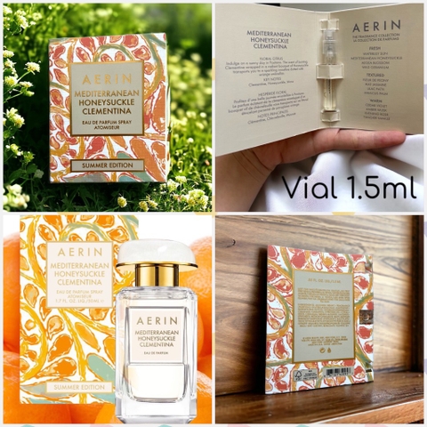 Vial nước hoa AERIN Mediterranean Honeysuckle Clementina Summer Edition  EDP