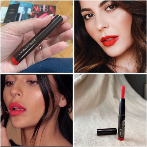 Son Lì Laura Mercier Dominate Đỏ Tươi