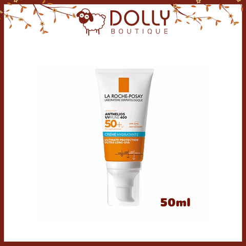 Kem Chống Nắng La Roche-Posay Anthelios UV400 Ultra Resistant Hydrating SPF 50+ Cream 50ml 0626 NĐ