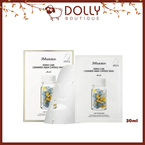 Mặt Nạ JM Solution Derma Care Ceramide Aqua Capsule Mask Clear 30ml