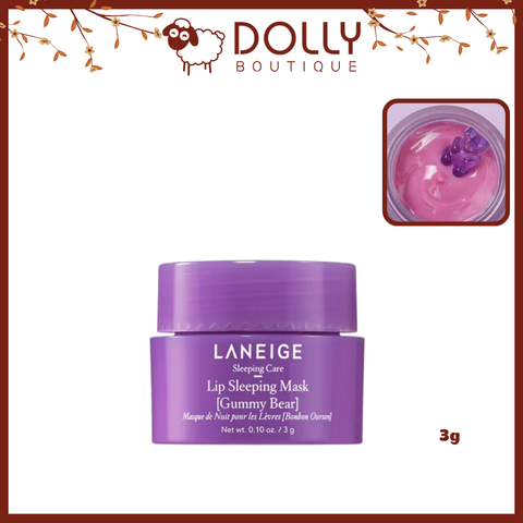 Mặt Nạ Ngủ Môi Laneige Lip Sleeping Mask - Gummy Bear 3g