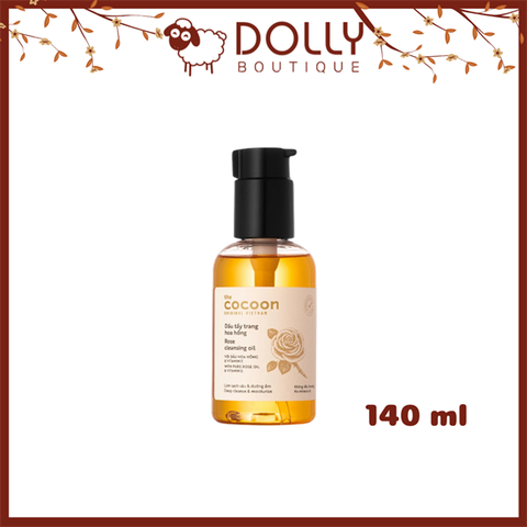 Dầu Tẩy Trang Hoa Hồng Cocoon Rose Cleansing Oil