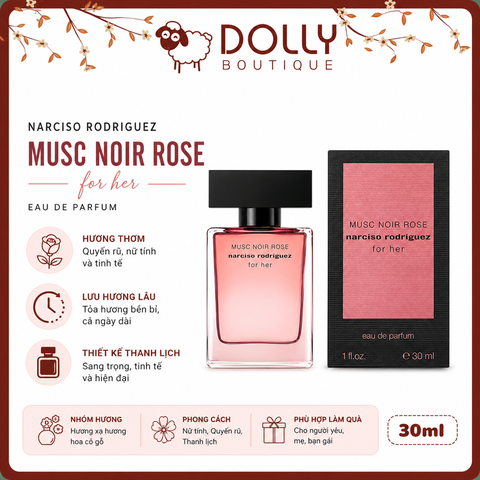 Nước Hoa Narciso Rodriguez Musc Noir Rose EDP 30ML