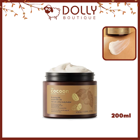 Bơ Dưỡng Thể Cocoon Cà Phê Đắk Lắk 200ml