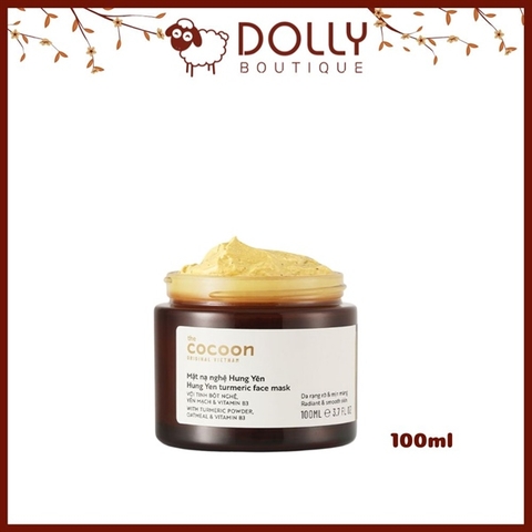 Mặt Nạ Nghệ Cocoon Hung Yen Turmeric Face Mask