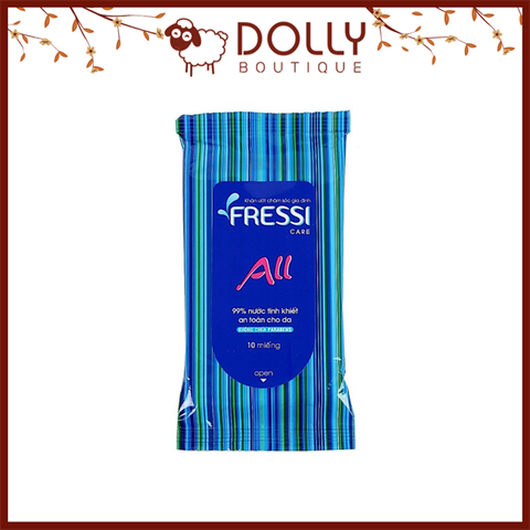 Khăn ướt Fressi Care all gói 10 miếng
