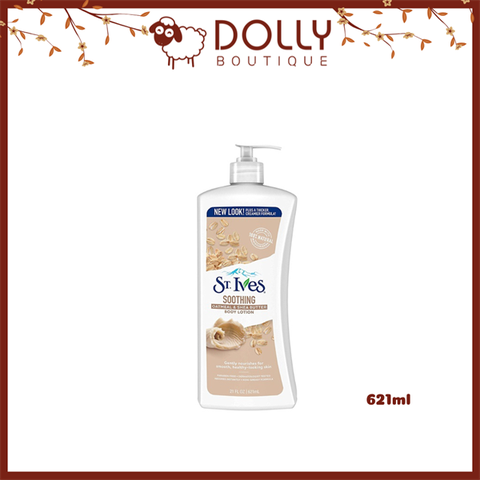 Sữa Dưỡng Thể St.Ives Nourish & Soothe Oatmeal Shea Butter Body Lotion 621ml