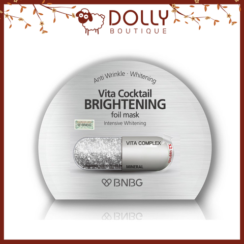 Mặt Nạ Dưỡng Sáng Da BNBG Vita Cocktail Brightening Foil Mask 30ml