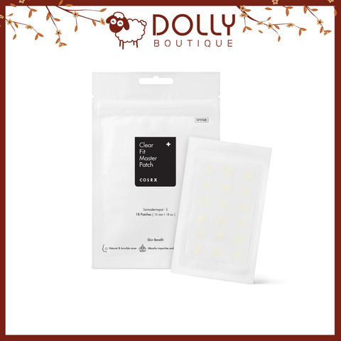 Miếng Dán Trị Mụn Cosrx Clear Fit Master Patch 18 Miếng Cực Mỏng