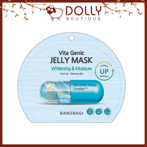 Mặt Nạ Giấy Banobagi Vita Genic Jelly Mask Whitening & Moisture 30g