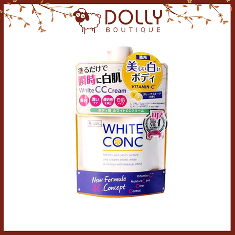 Sữa dưỡng thể trắng da White Conc Body CC Cream Nhật Bản