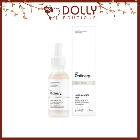 Tẩy Da Chết Hóa Học The Ordinary Lactic Acid 5% + HA 30mL