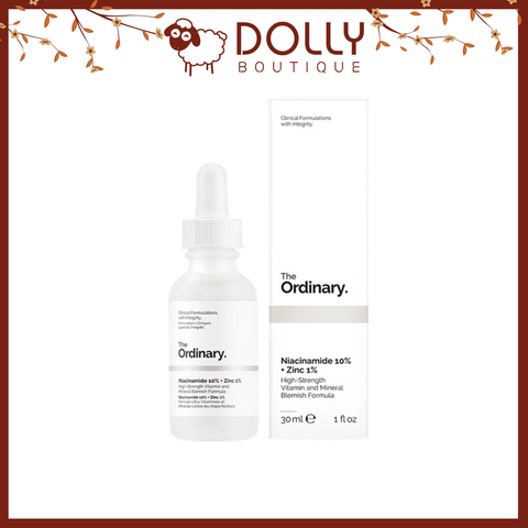 Tinh Chất Dưỡng The Ordinary Niacinamide 10% + Zinc 1% 30ml NĐ