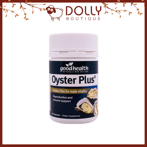 Tinh chất hàu Oyster Plus Good Health New Zealand 60 viên