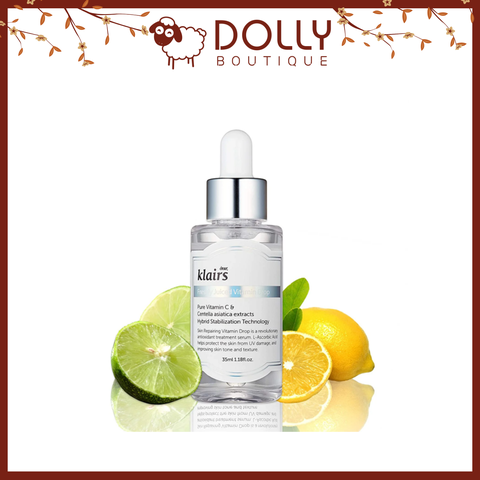 Tinh Chất Dưỡng Trắng Klairs Freshly Juiced Vitamin Drop 35ml NK