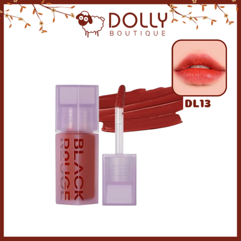 Son Kem Black Rouge Double Layer Over Velvet Ver 2 #DL13 Gothic Jujube ( Đỏ Gạch ) - 4.1g