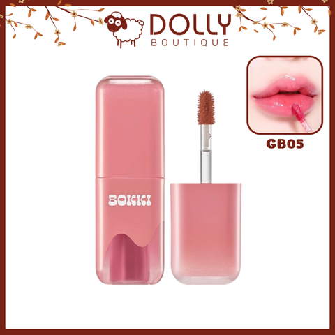 Son Kem Dạng Tint Bóng Black Rouge Glow Bokki Tint #GB05 Carbo Rosé (Hồng Kem)