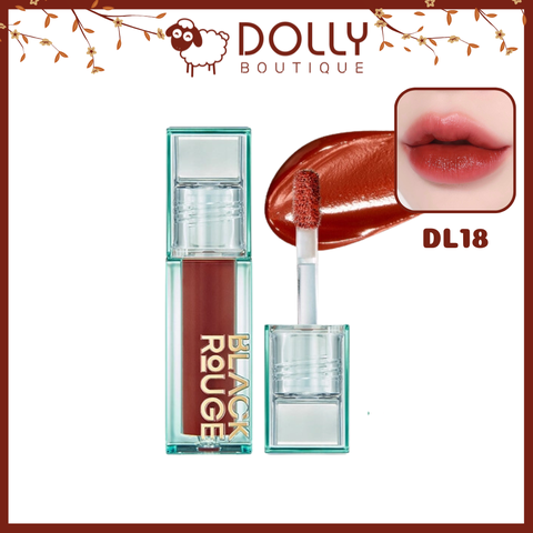 Son Kem Black Rouge Double Layer Over Velvet Ver 3 #DL18 Vintage Ruby ( Đỏ Chili Trầm ) - 4.1g