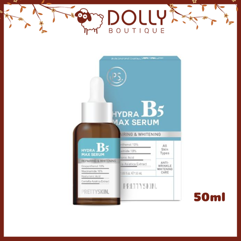 Tinh Chất Phục Hồi, Dưỡng Trắng Da Pretty Skin Hydra B5 Max Serum - 50ml