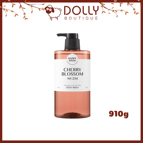 Sữa Tắm Hương Hoa Anh Đào Happy Bath Original Cherry Blossom Body Wash No.254 - 910g