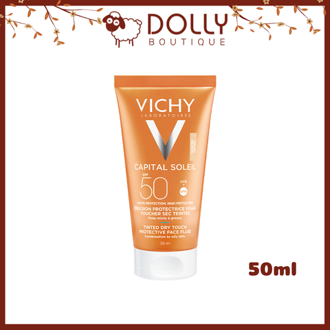 Kem Chống Nắng Vichy Capital Soleil Emulsion SPF50 - 50ml