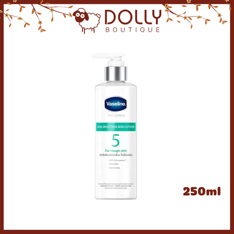 Sữa Dưỡng Thể Vaseline Làm Mịn Da 5.5% AHA Smoothing Body Lotion - 250ml