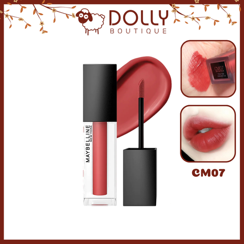 Son Kem Lì Maybelline Sensational Cushion Matte #CM07 Lips On Pulse (Màu Hồng Ngọt Nắng) - 6.4ml